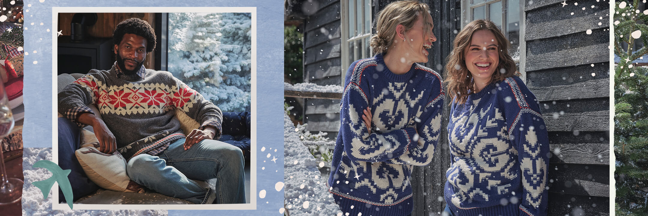 How to style a Christmas jumper