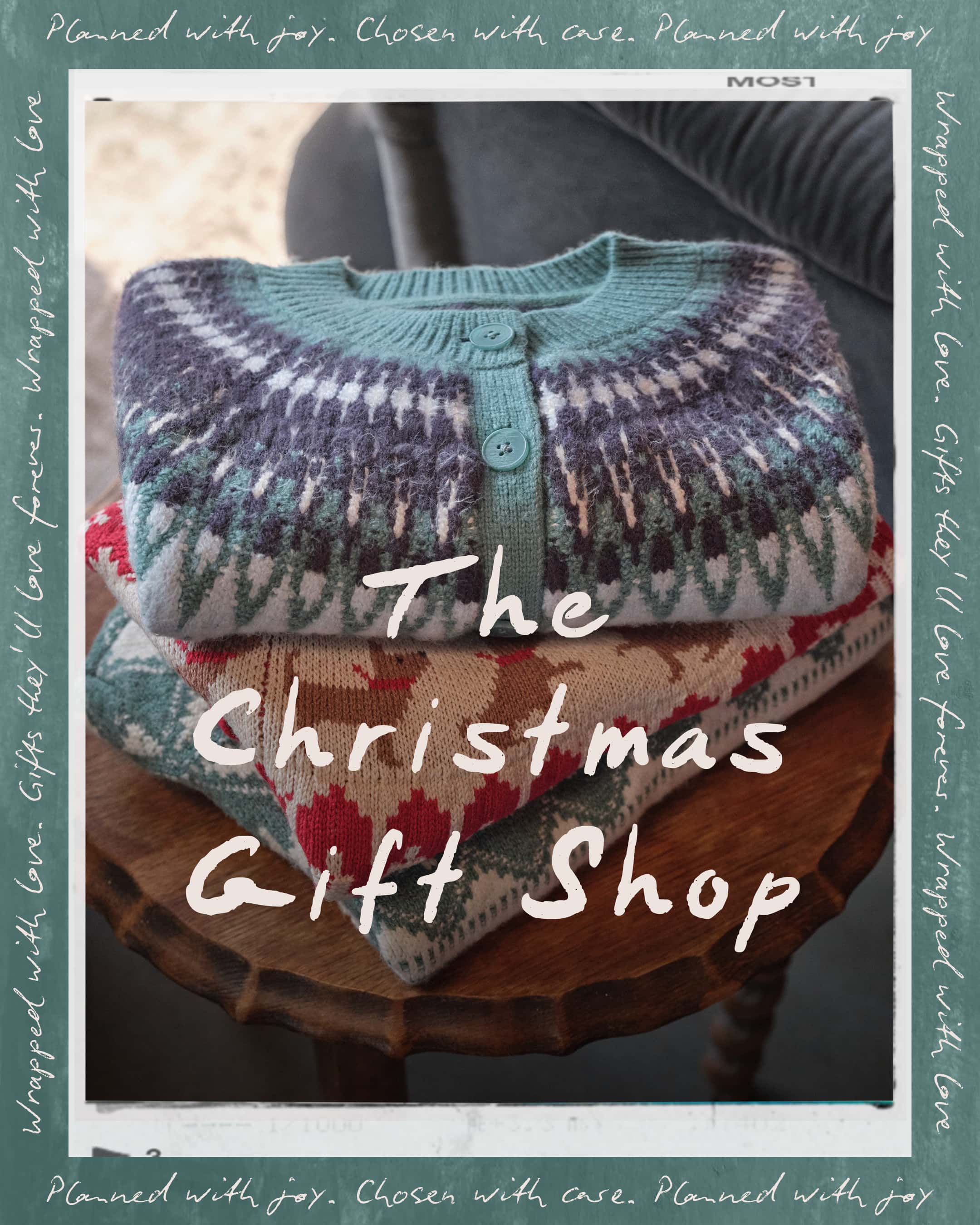 The Christmas gift shop